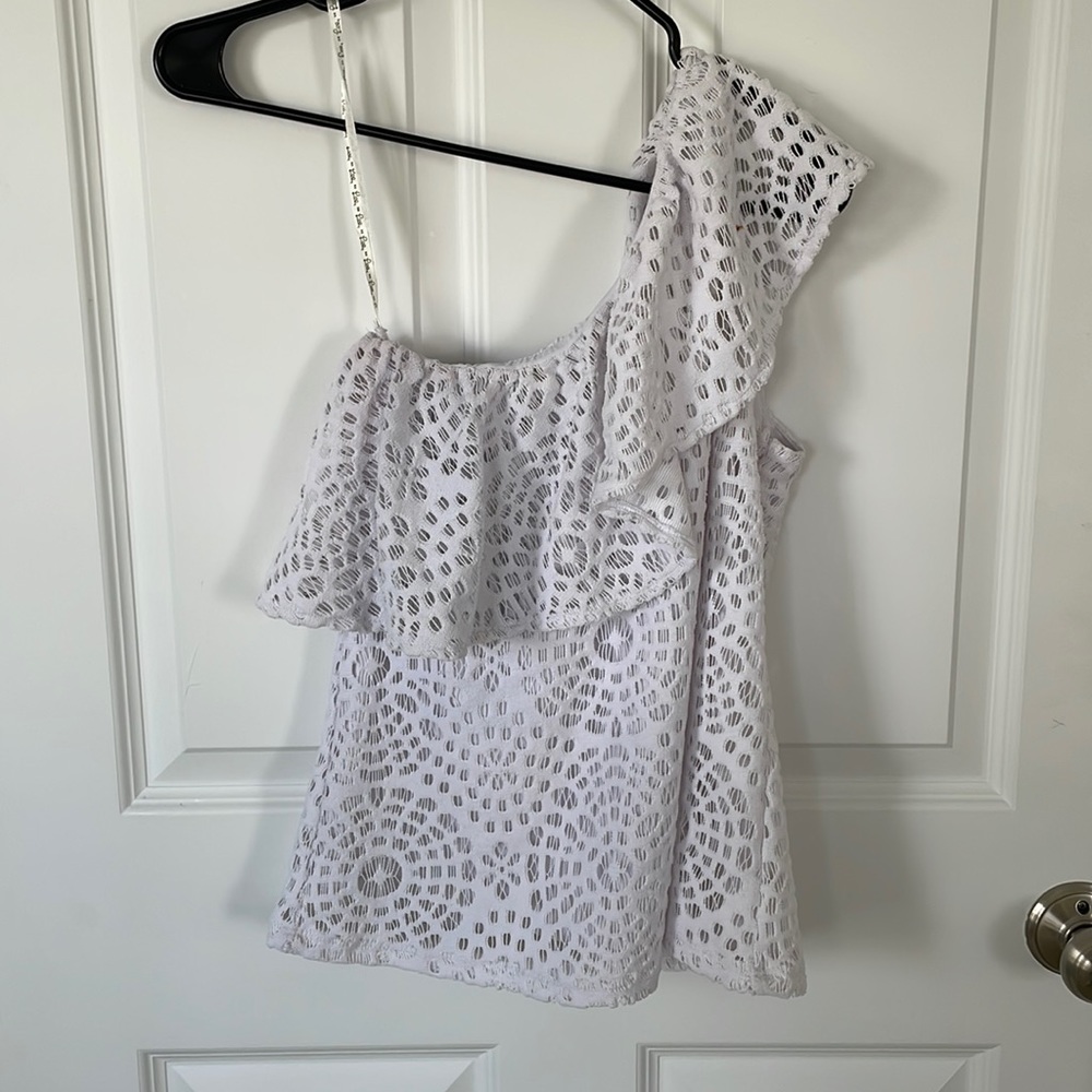 Lily Pulitzer One Shoulder Shirt